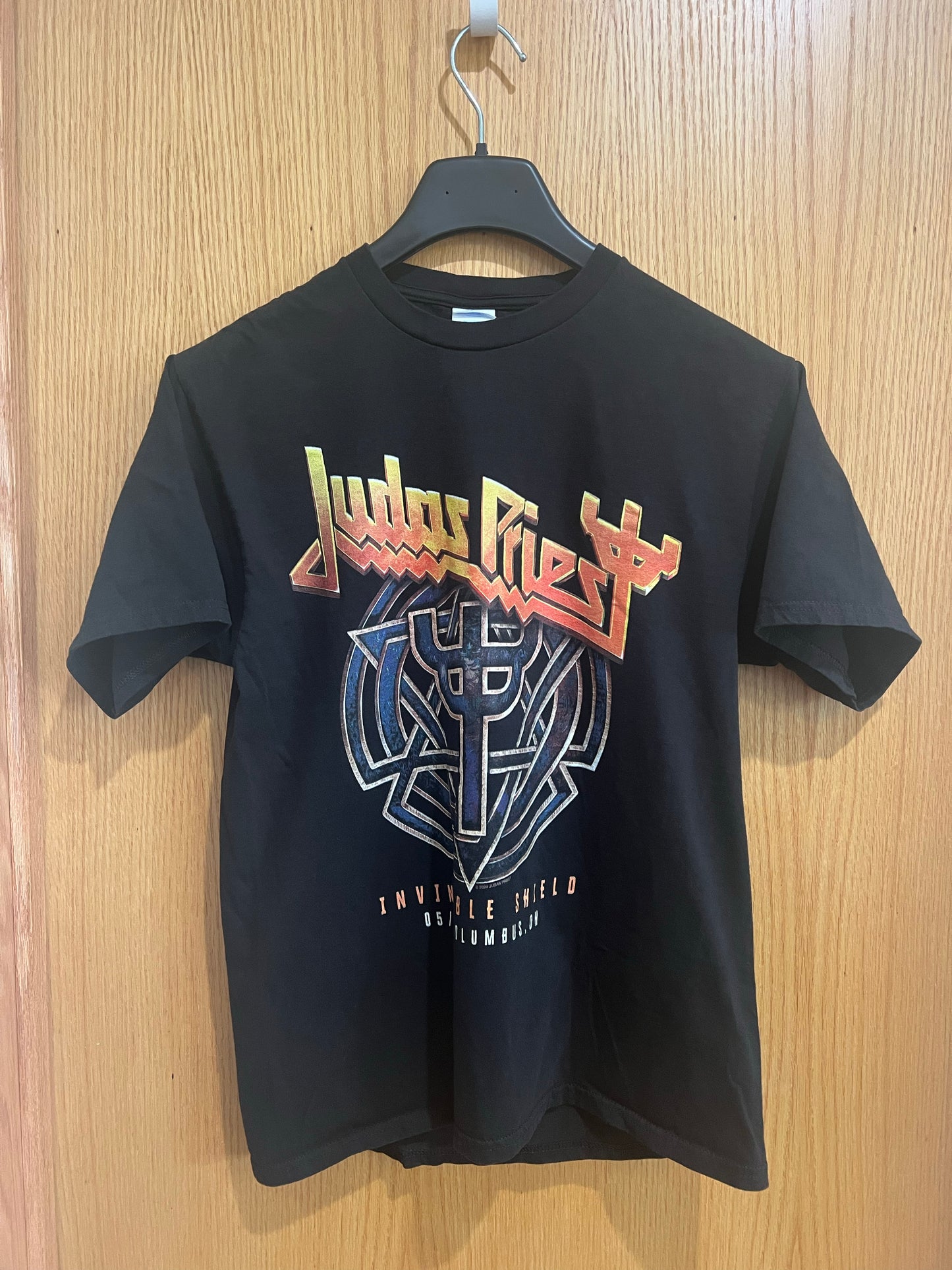 Judas Priest • Invincible Shield • 16 May 2024 • Columbus OH • Black • M • Preowned