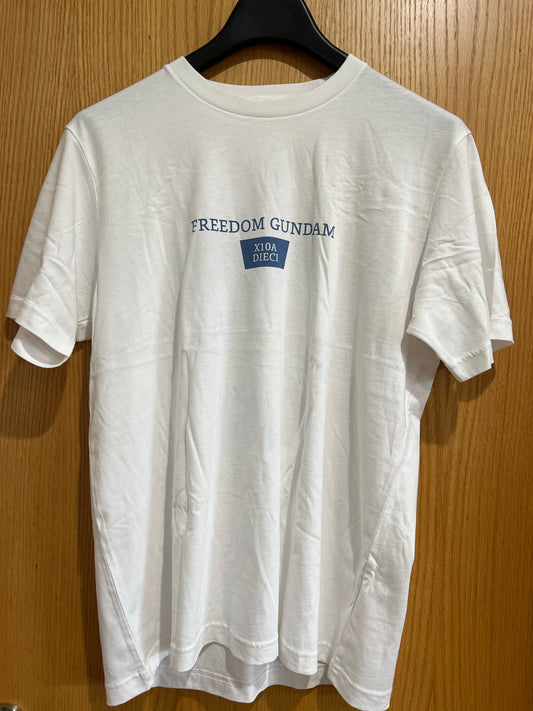 Freedom Gundam • Double Sided • White • XL • Preowned