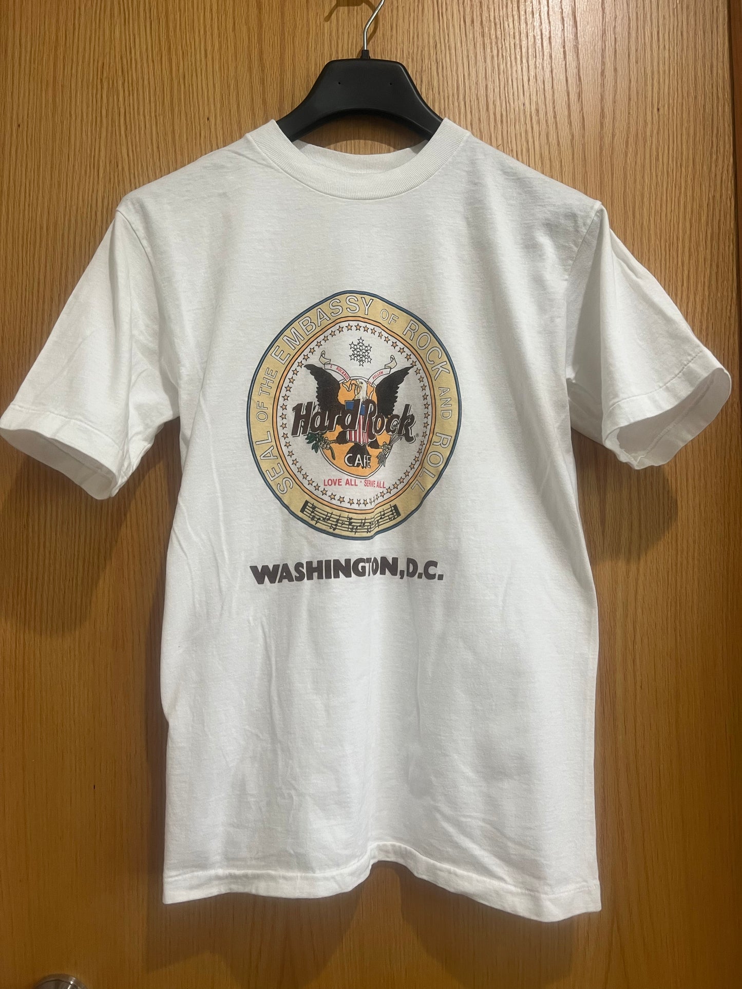 Hard Rock Cafe • Washington DC • White • L • Preowned