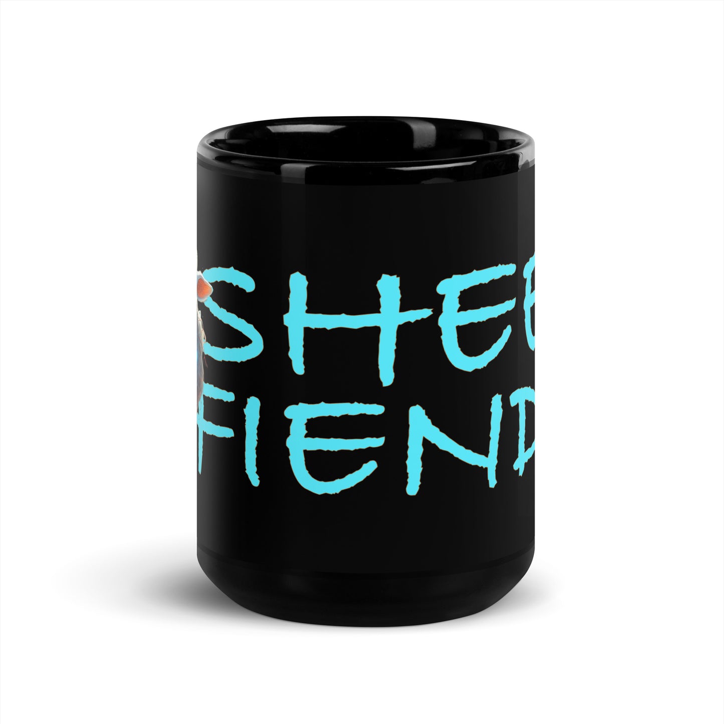 Sheep Fiends • Black Glossy Mug • 15oz