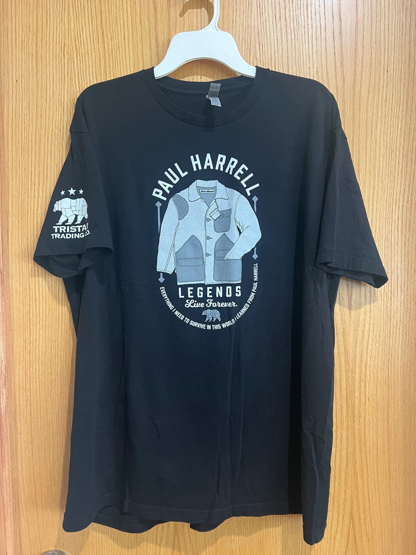 Paul Harrell • Legends Live Forever • 2024 • Black • XXL • Preowned