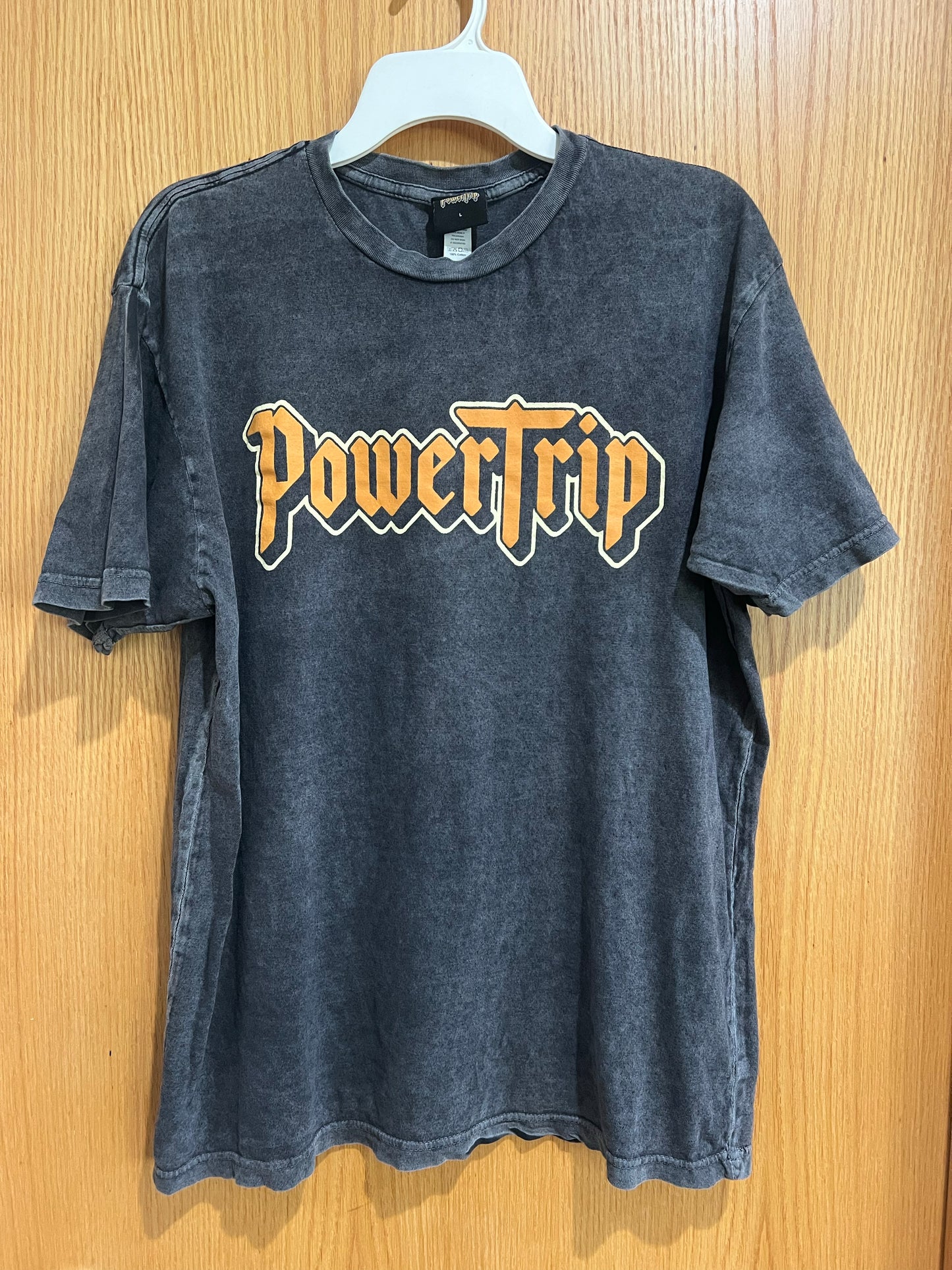 PowerTrip Festival • 2023 • Gray • Double Sided • L • Preowned