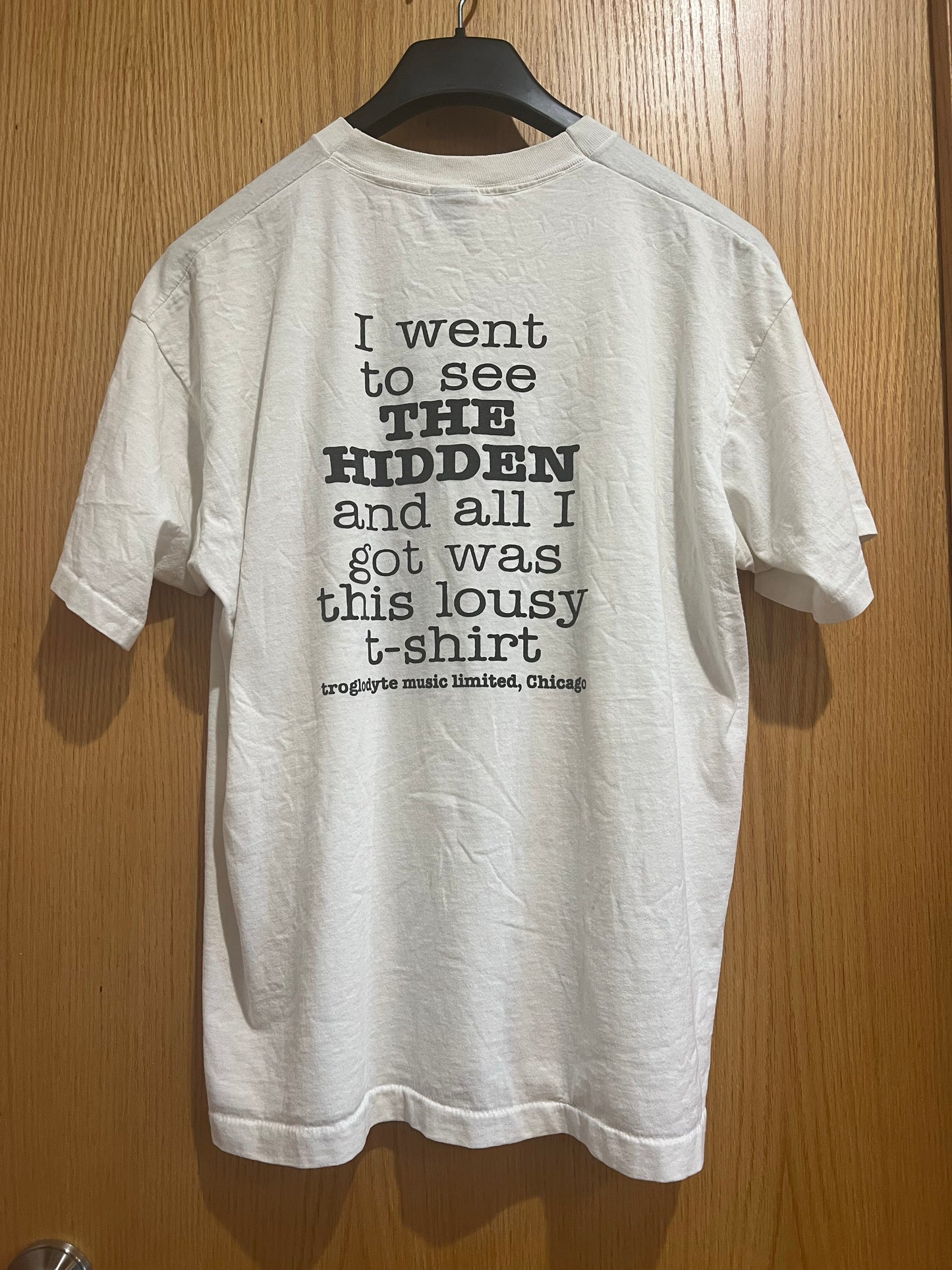 The Hidden • This Lousy T-shirt • 1993 • White • XL • Preowned