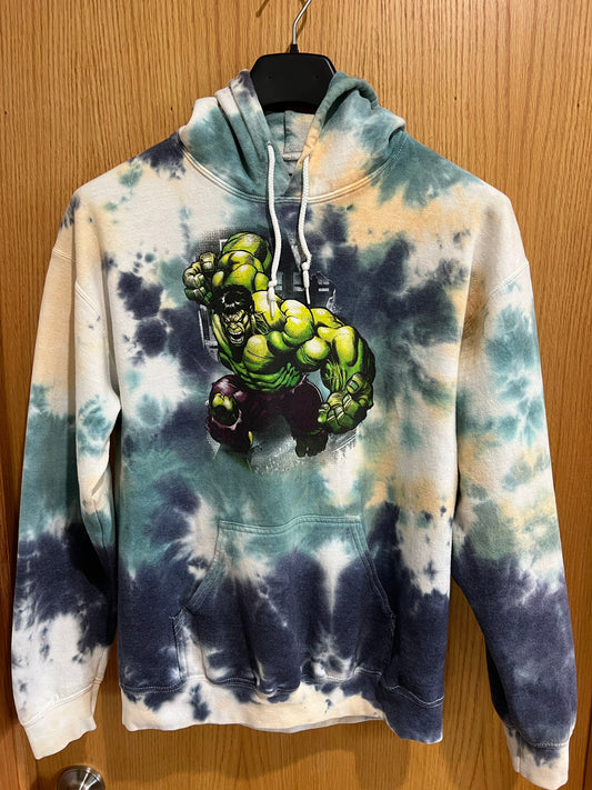 Marvel • Hulk and The Avengers • Hoodie • Tie-Dye • M • Preowned