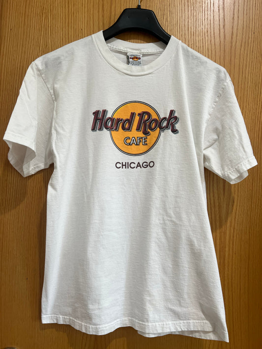 Hard Rock Cafe • Chicago • White • L • Preowned