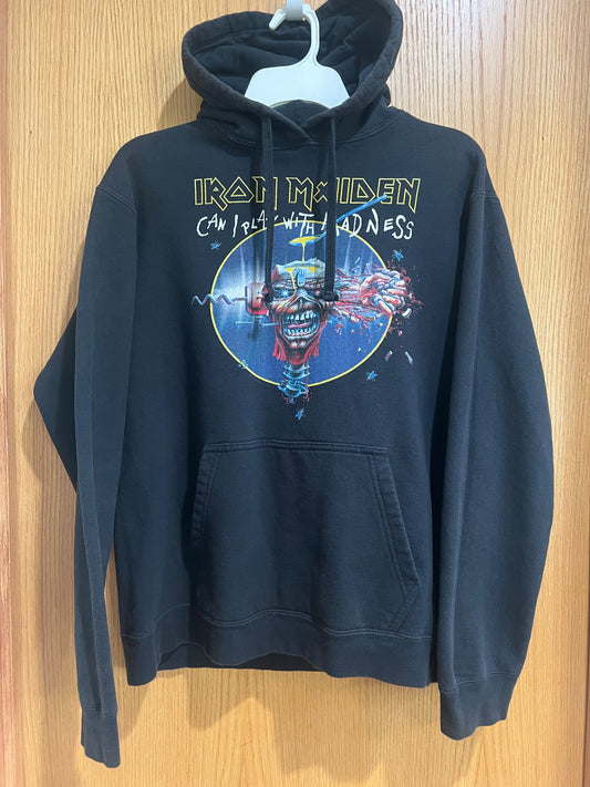 Iron Maiden • Can I Play With Madness • Hoodie • Black • L • Preowned